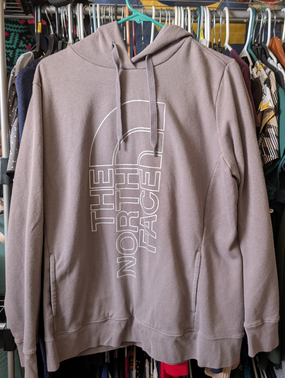 The North Face Women's Hoodie Sweatshirt - Taupe